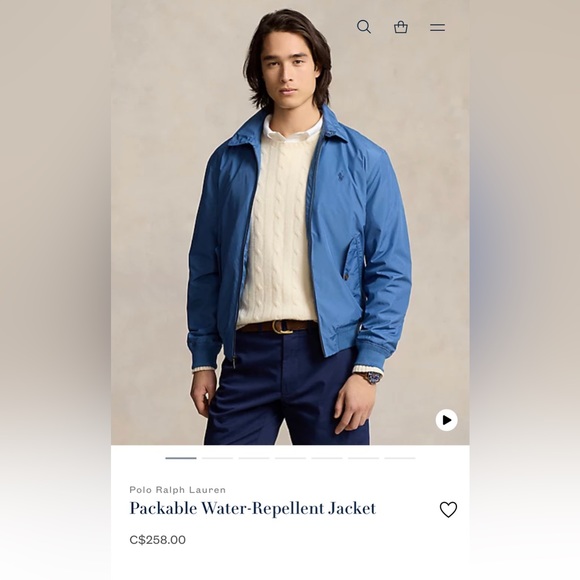 BNWT Packable Water-Repellent Jacket - Picture 5 of 5